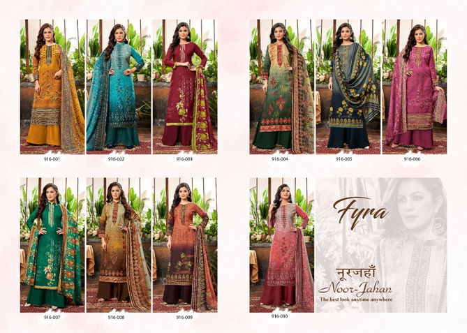 Fyra Noor Jahan 4 Casual Daily Wear Cotton Digital Print Designer Dress Material